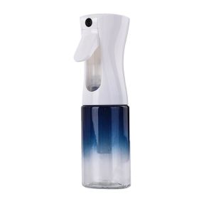 300Ml 200Ml Hair Spray Kappers Spray Empty Bottle Hervulbare Mist Fles Salon Kapper Tool Planten Zorg Water spuit (Color: Gradient blue)